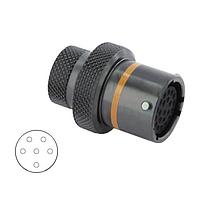 Eaton Souriau-Sunbank 8STA11606SC Connectors In-Line Receptacle - size 16 - 6 contacts - Female