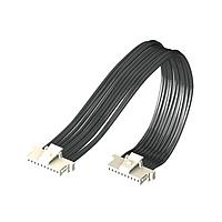 Samtec S1SS-10-28-T-10.50-D-NUS Discrete Wire Cable Assemblies 1.00 mm Single Row Discrete Wire Cable Assembly, Socket