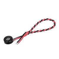 Same Sky (formerly CUI Devices) CMEJ-4618-42-L177 Microphones microphone, 4.6 mm, electret condenser, omnidirectional, 177mm Lead wire , 2 Vdc, 42 dB Sensitivity