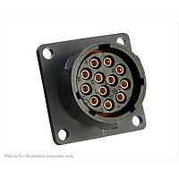 Eaton Souriau-Sunbank UTS01412S Receptacles 12P SQ FLANGE SOCKET RECEPTACLE SIZE 14