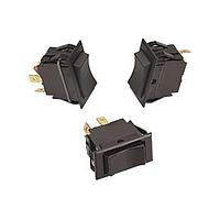 Carling Technologies LTIGK01-6S-BL-AM-NBL-XTH1 Rocker Switch BLK ACT AMBR LNS