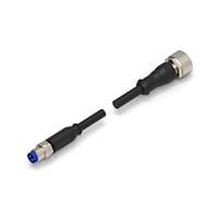 AMP Connectors - TE Connectivity 2273108-5 Sensor Cables / Actuator Cables M8 strght plug to M12 strgt socket AA
