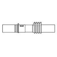 AMP Connectors - TE Connectivity 1877040-2 Rack & Panel Connectors ASY,SOCKET,QUADRAX .231 CRIMP WIRE SEAL
