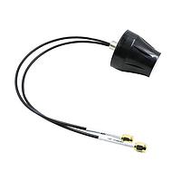 Quectel YB0009AA MIMO External, 4G: 824 960 MHz, 1710 2690 MHz; GPS, BD: 1575.42 +/-10 MHz, 1561 +/-10 MHz , LTE&GNSS, Combining, 310 +/-10, SMA Male (center pin), Screw, 33  48