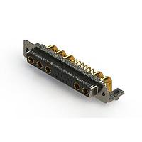 EDAC 630-17W5640-4N3 Mixed Contact D-Sub Connectors Right-angle Power Combo D-Sub Connector