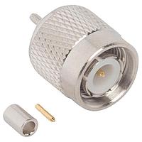 Amphenol RF 122429 Connectors TNC ST CRIMP PLUG RG178/196 50 OHM DL