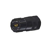 Amphenol CONEC 17-400443 Connectors Cbl-sd Plug 2P SHORT 30A 10-12AWG, 9-16mm