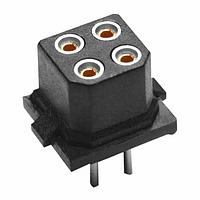 Harwin M80-8500442 Receptacle 2+2 POS DIL FEMALE VERT TIN