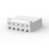 AMP Connectors - TE Connectivity 647402-5 Receptacle Housing 05P SL156 HSG W/RMP&TABS OVSZ