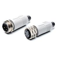 Amphenol SINE Systems P31387-M13 AC Power Cord Male to Female STRT Shielded 12AWG 13m