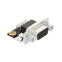 AMP Connectors - TE Connectivity 5747020-1 Receptacle 09P RCPT RA/MS STD/SL