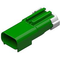 Aptiv 33500096 Connectors 3 way Male APEX 2.8 Sealed Dark Green CONN