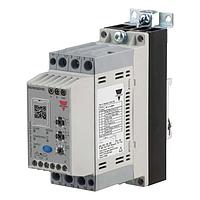 Carlo Gavazzi RSGT6012GGV10C Motor Drives 3 phase soft starter for induction motors, Operating voltage (Ue): 220 - 600 Vac , Rated current (Ie): 12 Aac, Control voltage (Uc): 100 - 240 Vac , DIN rail/Panel mount, Supply voltage (Us): 100 - 240 Vac , 3-phase control, Class 10 overload, Modbus