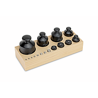 KERN 362-980-300 Wooden box for weight sets (Cylindrical/compact, 1 g - 5 kg)