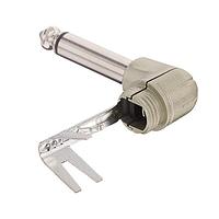 Amphenol Audio ACPM-TN Phone Connectors 1/4" MONO PHONE PLUG RIGHT ANGLE, NICKEL