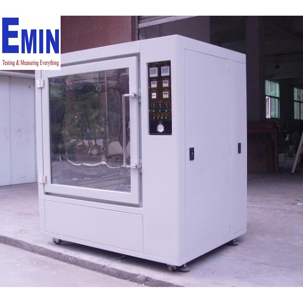 Industrial dust test chamber used for enclosure and environmental testing