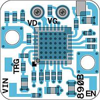 Quantic X-Microwave XM-C9P6-0404D-SP Bias Controller Active Bias Controllers, HMC920LP5E