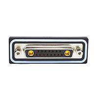 NorComp CDFV17W2213L411 Mixed Contact D-Sub Connectors 17W2 vert soldr F FL 4-40 int thrd 40 Amp