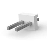 AMP Connectors - TE Connectivity 640383-2 Unshrouded FLAT HEADER STRT 2P Square post tin