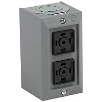 Square D 9001BG214 Double Button CONTROL STATION 600VAC 5A, Type B