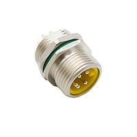 Bulgin PXMBNI78FPM05APC78 Connectors 5 Contacts 7/8" Front Panel Mounting Male 200mm Flying Leads