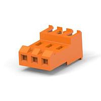 AMP Connectors - TE Connectivity 3-641168-3 Receptacle Assembly 03P MTA156 ASY 18AWG ORA LF