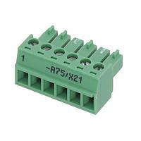 PHOENIX CONTACT 1766349 Plugs MC 1,5/ 6-ST- 3,81 2CNBDA75X21