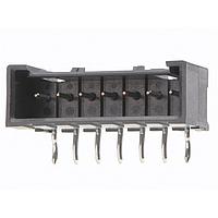 Molex 53426-9101 Mini-Lock PCB Header PCB Header Single Row RA Thru Hole Tin Plating Pos Lock 10 Ckts GloWire Blk