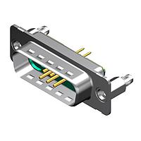 Molex / FCT 173107-1106 Mixed Contact D-Sub Connectors FCT ML DSUB STR PC PLG 7W2 W/SNAPIN