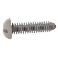 Essentra Components 27SC2520R100 Push-In Barbed Fastener, Slotted Round, 1.000 Length