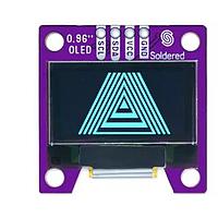 Soldered 333100 Breakout Boards Display OLED I2C Blue 0.96" SSD1306