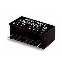 MEAN WELL SPAN02B-15 Isolated 18-36Vin 15Vout 134mA SIP8 Reg Iso