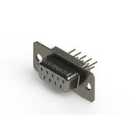 EDAC 628-M09-221-WN1 D-Sub Connectors - Standard Density Vertical Machined D-Sub Connector