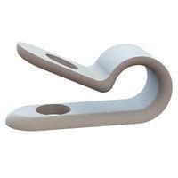 Essentra Components 22CC16A0125 Cable Clamp Cable Clamp, Screw Mount, .125 Hold, .156 Width