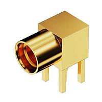 GCT (Global Connector Technology) RFPC-MMCX02-F Connectors MMCX RAJck PCB Mt- Thru hole