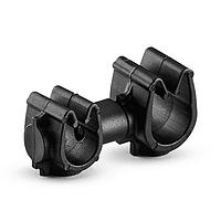 HellermannTyton 156-02306 MOC Clip to MOC Clip MOC Clip to MOC Clip, 7 mm, 8 mm, PA66HIRHSUV, Black, 2000/ctn