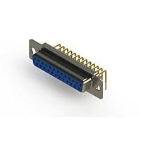 EDAC 630-M25-640-LT1 D-Sub Connectors - Standard Density Right Angle D-Sub Connector