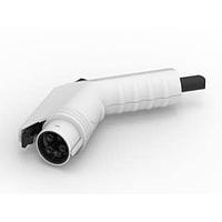 AMP Connectors - TE Connectivity 2267185-1 AC Charging Cable 32A, 600V, WHT, 10FT 3C 10AWG + 1C 20AWG