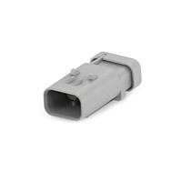DEUTSCH - TE Connectivity 2320927-1 Housings AS16 HT, Cap, 3P, r educed seal, Code A