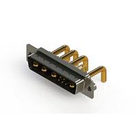 EDAC 629-9W4-250-3TA Mixed Contact D-Sub Connectors Right-angle Power Combo D-Sub Connector
