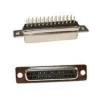 NorComp 171-037-213R031 Receptacle Female D-Sub 37 Position Straight Dip Solder