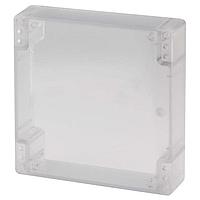 BOPLA 19003100 Covers COVER, FRONT, COMBICARD, CLEAR, 184.2 X 138 X 34.1MM, POLYCARB