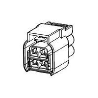 AMP Connectors - TE Connectivity 936254-2 Housings MCP-E SLD 4P PLUG ASSY BLK
