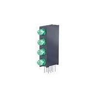 Kingbright WP934SB/4GD LED Circuit Board Indicators 3mm R/A GREEN DIFF