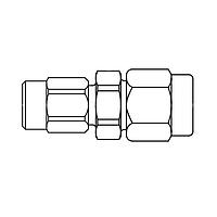 HUBER+SUHNER 29121 RF Adapters - Between Series
