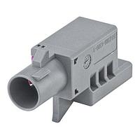 Rosenberger 59Z118-C00G Accessories Plastic housing Plug Straight G Grey