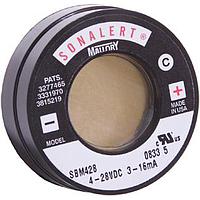 Mallory Sonalert SBM616J Audio Indicators & Alerts SLOW PULSE, 6-16VDC PC PINS, MEDIUM