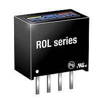 RECOM Power ROL-0505S/P Isolated 0.50W DC/DC 1kV UNREG 5Vin 5Vout