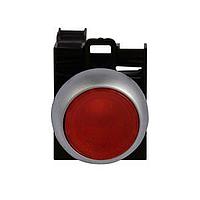 Eaton M22-DL-R-K01-R Pushbutton Switches ILL MOM PB SIL-BZL FLSH RED 12-30VAC/DC