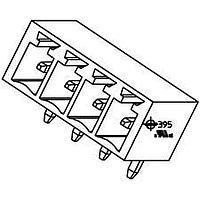 Molex 39512-1017 Pluggable Terminal Blocks 3.81MM EURO HEADER R HEADER RA BLK 17CKT